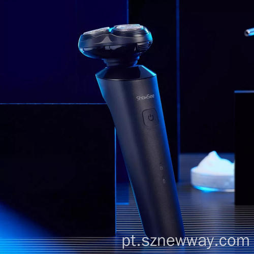 Xiaomi ShowSee Máquina de barbear elétrica F303-BK para limpeza facial masculina